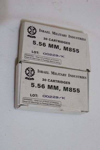 Israel Military Industries, 5.56 mm, M855