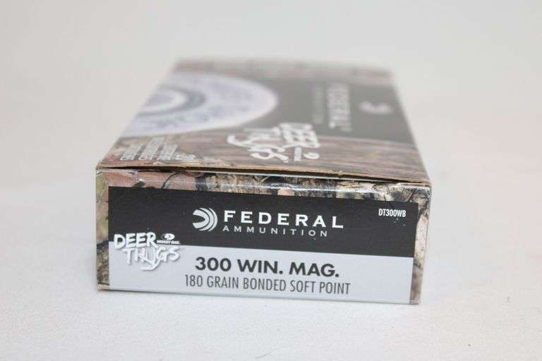 Federal 300 WIN Mag, 180 gr.