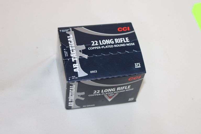 CCI .22 LR, round nose