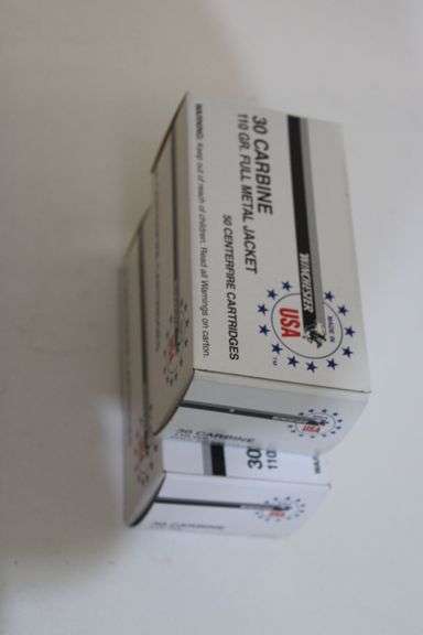 Winchester 30 Carbine, 110 gr., FMJ