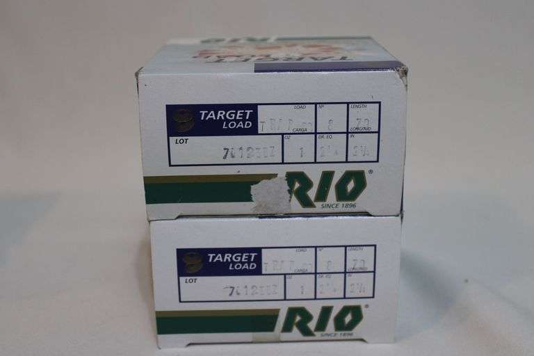 Rio target load, 12 gauge,8 shot, 2 3/4" shotgun shells , 50 rounds