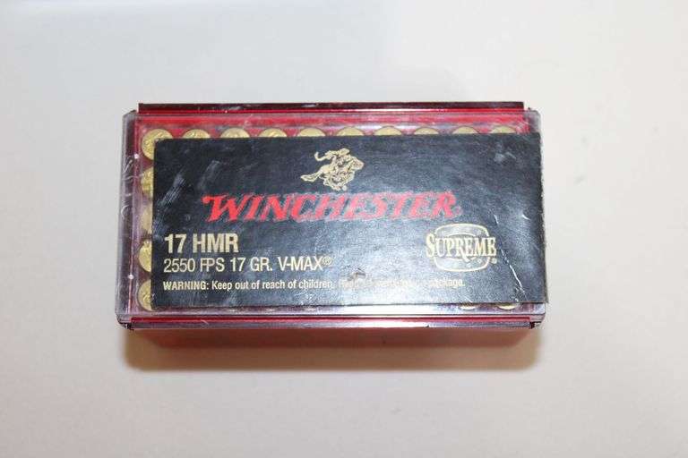 Winchester 17 HMR, 17 gr. V-Max