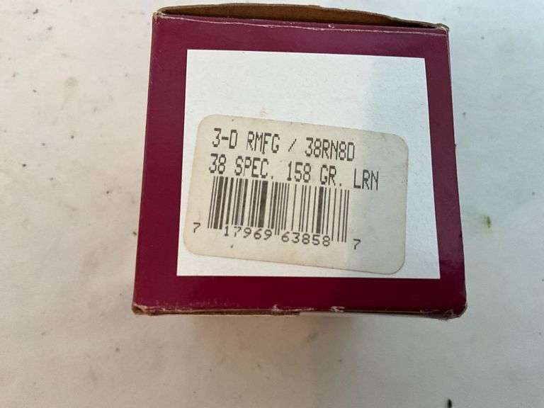 3D 38 special ammunition