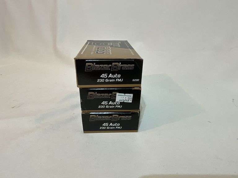 Blazer Brass 45 AUTO 230 grain FMJ