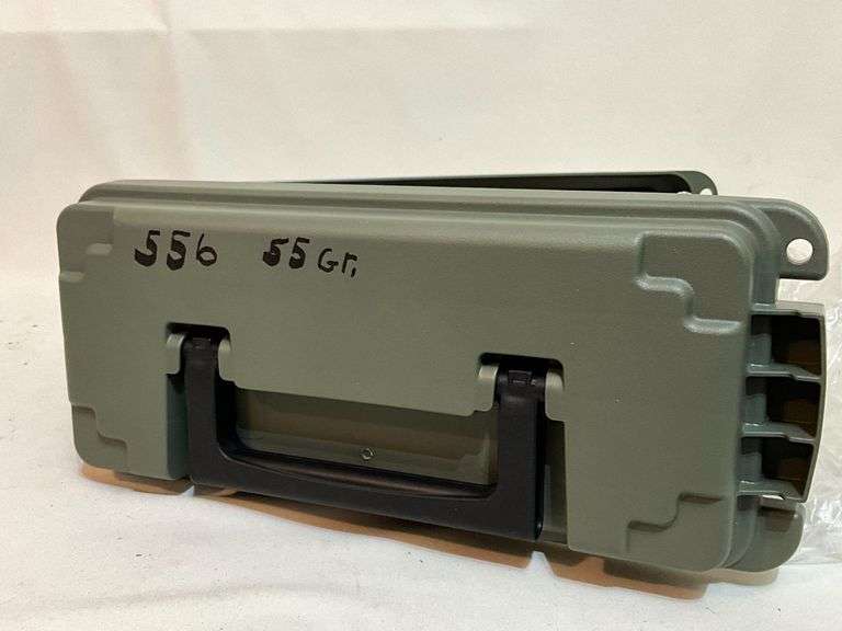 5.56 ammo 55 grain in plastic Plano ammo box