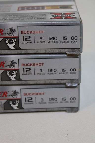 Winchester 12 gauge, 00 Buck, 3"