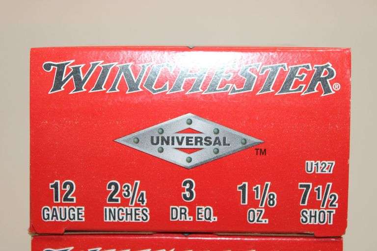 Winchester 12 gauge, 2 3/4", 7 1/2 shot