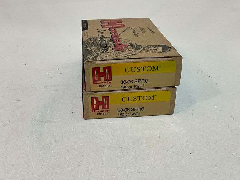 Hornady 30-06 SPRG custom 180 gr. SST