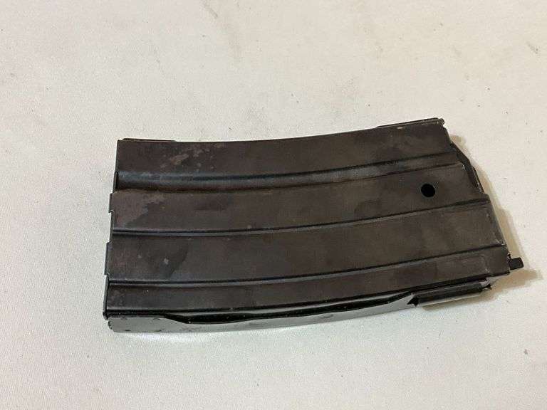 Ruger Mini 14 metal magazine.