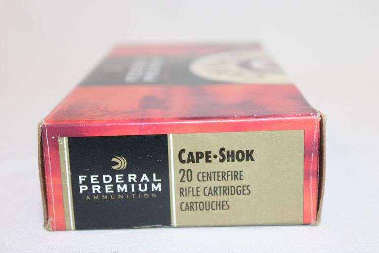 Federal 375 H&H Mag, 300 grain bullets