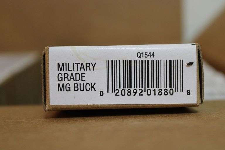 Winchester 12 gauge, military grade, 2 3/4", 00 Buck