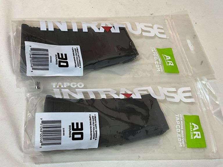 Pair of Tapco Intrafuse 30 round AR magazines