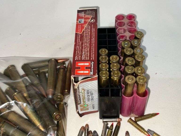 Assorted ammo