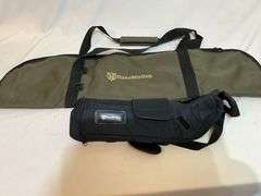 Nikko Stirling soft sided gun case and spotting scope case
