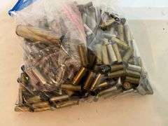 Empty brass, 38 Special, 44, 50 caliber and others.