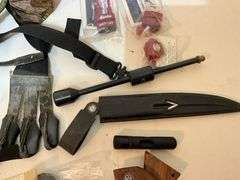 Ruger wooden grips, Tasco mini binoculars