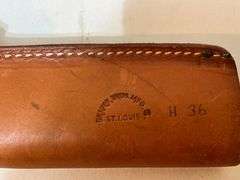 Leather cartridge belt, 38"?