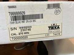 Tikka Model M695 270 WIN rifle