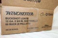 Winchester 12 gauge, military grade, 2 3/4", 00 Buck