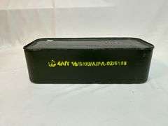Military 5.56x45mm ammo in original can