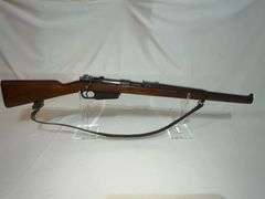 Mauser Model Argentino 1891 rifle
