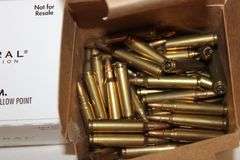 Federal .223 REM ammunition, 50 gr. JHP