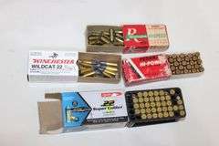 Remington & Federal .22 short ammunition, 70 +/- rounds