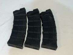 Three AGP Arms Inc. Gen 2, 12 gauge shotgun magazines
