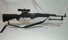 SKS 7.62 x 39mm semi automatic rifle