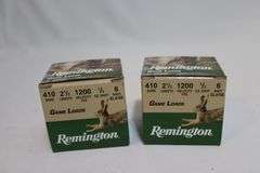 Remington 410 gauge, 2 1/2", No. 6 shot