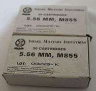 Israel Military Industries, 5.56 mm, M855