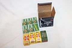 500 +/- rounds of .22 LR ammunition.