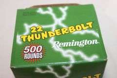 Remington 22 Thunderbolt, .22 LR round nose