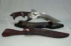 Hibben Knives artist signed "Dragon Lord" knife