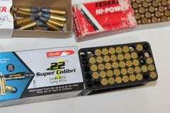 Remington & Federal .22 short ammunition, 70 +/- rounds