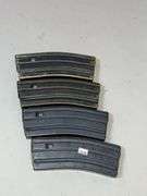 Four AR style magazines