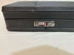 Remington hard gun case, lined,  combination lock