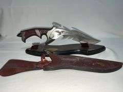 Hibben Knives artist signed "Dragon Lord" knife