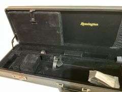 Remington hard gun case, lined,  combination lock