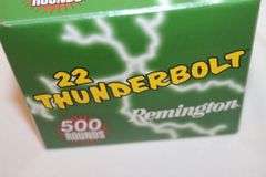 Remington 22 Thunderbolt, .22 LR round nose
