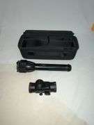 BSA Laser Genetics flashlight in case