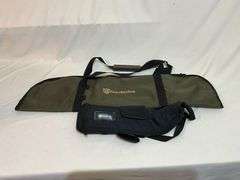 Nikko Stirling soft sided gun case and spotting scope case