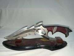 Hibben Knives artist signed "Dragon Lord" knife