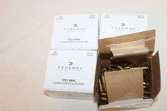 Federal .223 REM ammunition, 50 gr. JHP