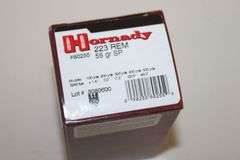 Hornady 223 REM, 55 gr. SP
