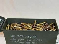 5.56 mm ammo 55 grain in metal ammo box