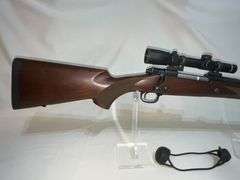Winchester Model 70 375HNH Mag bolt action rifle