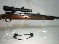 Winchester Model 70 375HNH Mag bolt action rifle