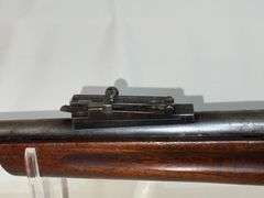 Military rifle, sporterized stock, make unknown