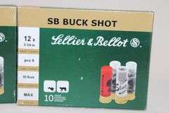 Sellier & Bellot 12 gauge, 2 3/4",00 Buck